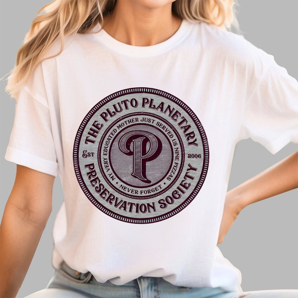 The Pluto Preservation Society Geek T-Shirt