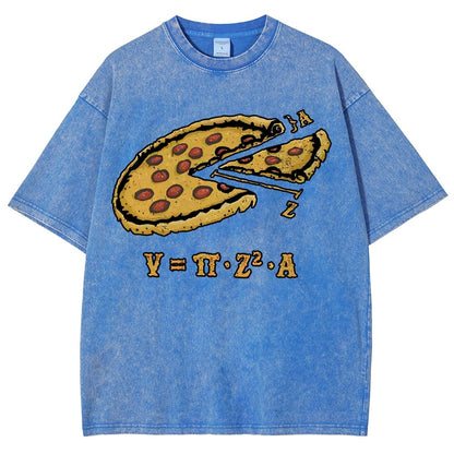 A Pizza Pi Vintage Distressed T-shirt