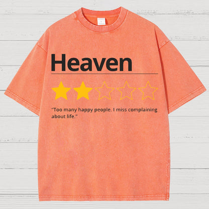 Honest Heaven Review Vintage Distressed T-shirt
