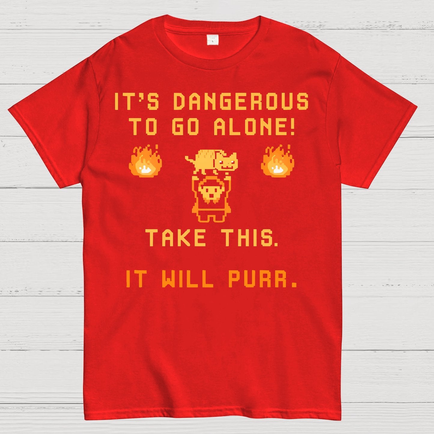 It's Dangerous To Go Alone Geek T-Shirt