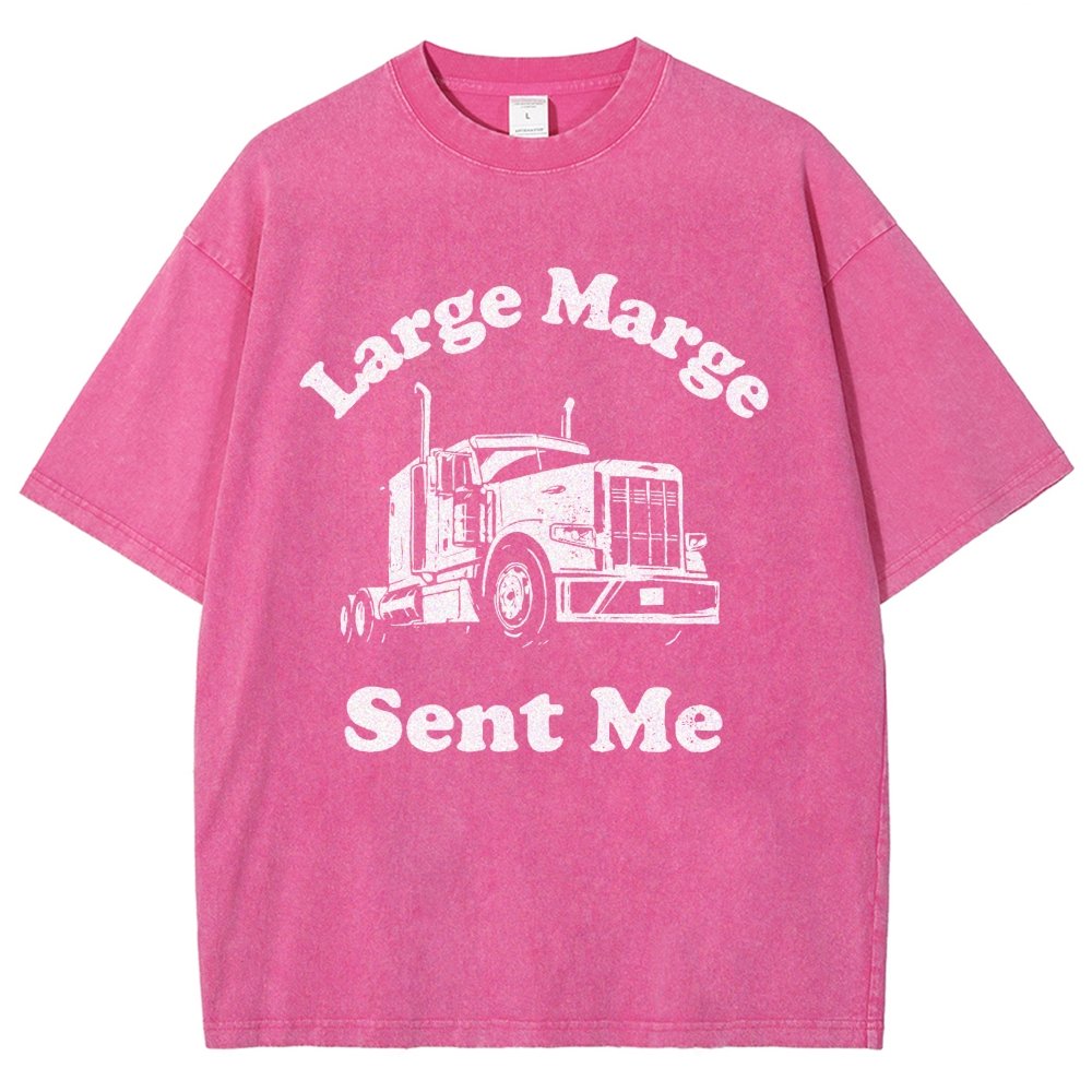 Large Marge Sent Me Vintage Distressed T-shirt