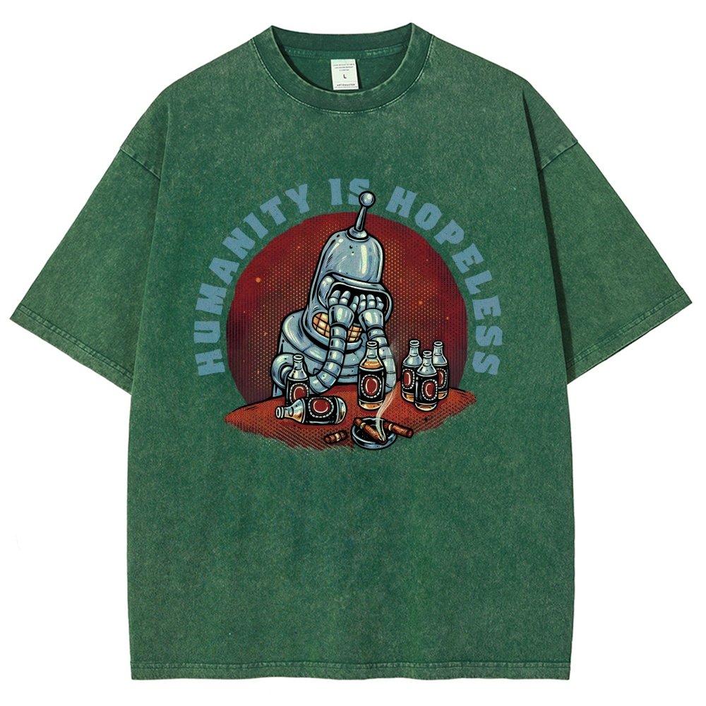 Humanity Is Hopeless Vintage Distressed T-shirt
