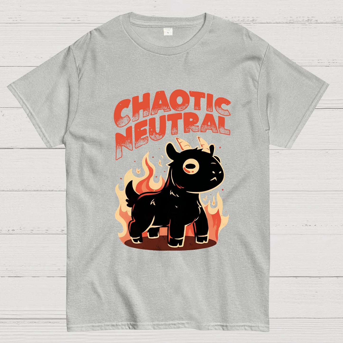 Chaotic Neutral Nerdy T-Shirt