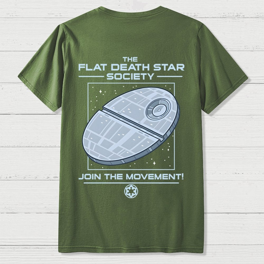 The Mysterious Realm Front And Back Printing Geek T-Shirt