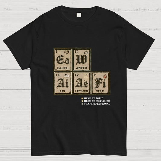 Periodic Table Vintage Nerdy T-Shirt