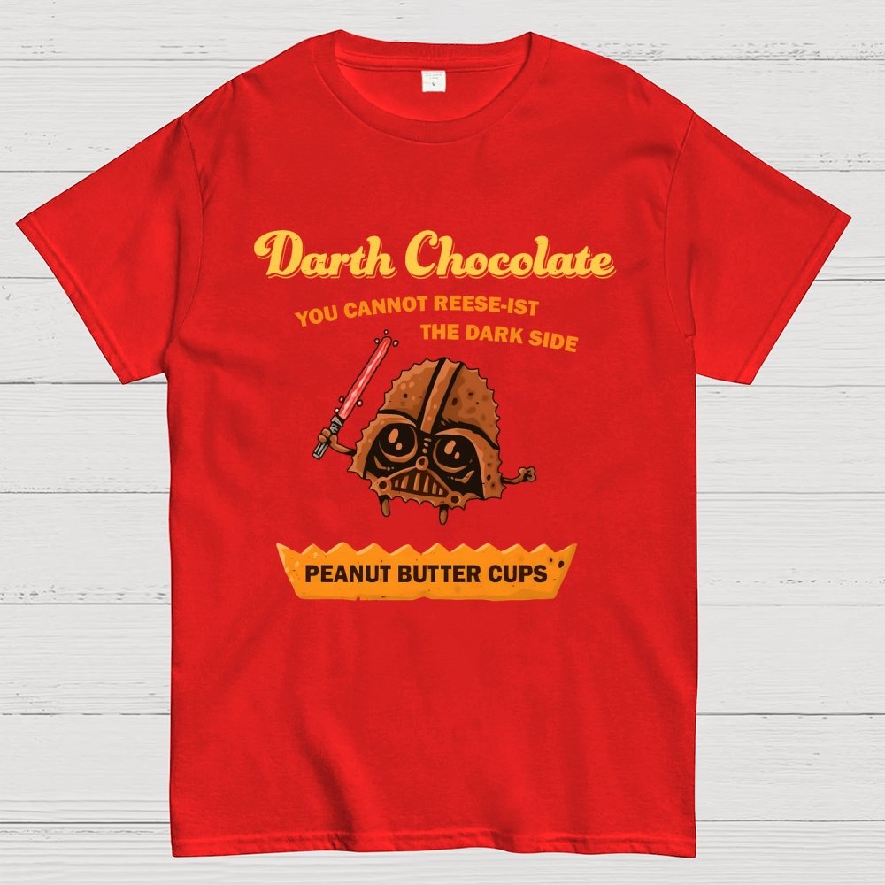 Dart Chocolate Peanut Butter Cups Unisex Geek T-Shirt