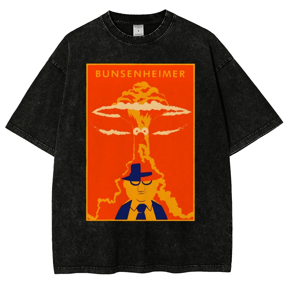 Bunsenheimer ！Vintage Distressed T-shirt