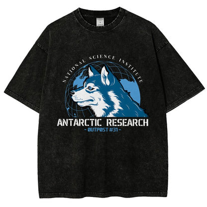National Science Institute Outpost 31 Vintage Distressed T-shirt