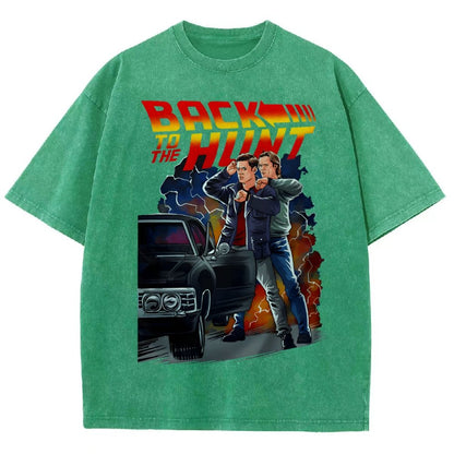 Back To The Hunt Vintage Distressed T-shirt