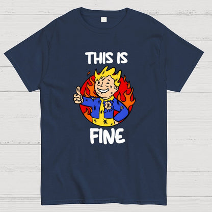 This Is Fine Geek T-Shirt