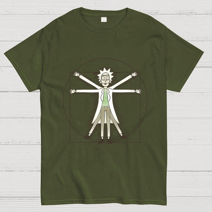 Vitruvian Man Geeky T-Shirt