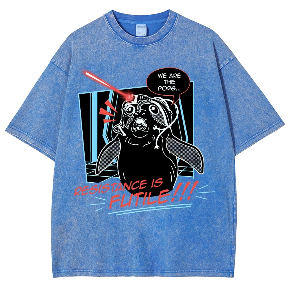 We Are Unstoppable Is Futile   Vintage Distressed T-shirt
