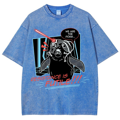 We Are Unstoppable Is Futile   Vintage Distressed T-shirt