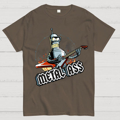 Robot Metal Rock Geek T-Shirt