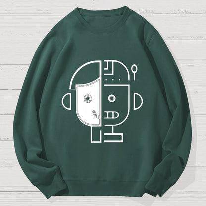 Artificial Intelligence Geek Cotton Sweatshirt