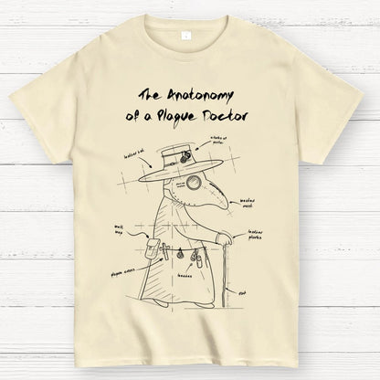 The Anatomy of a Plague Doctor Geek T-Shirt