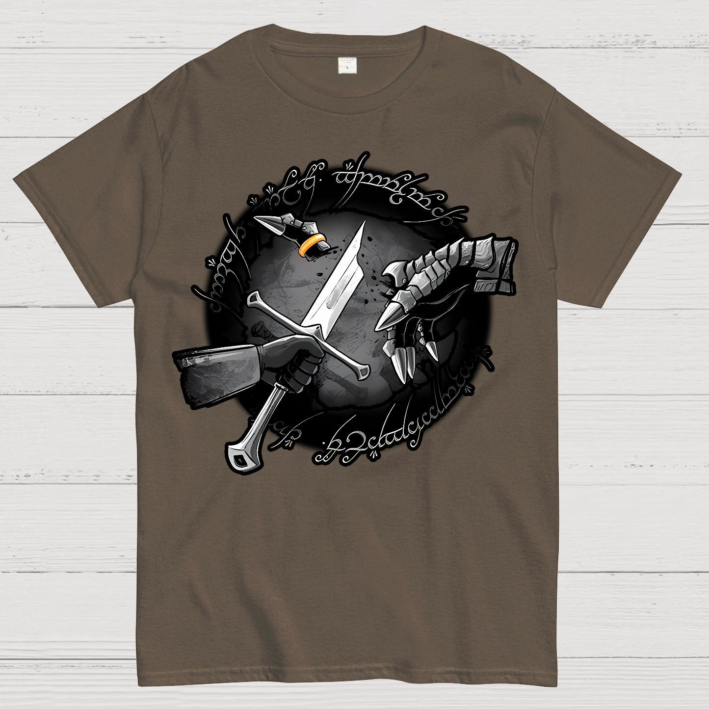 Cut Ring Geek T-Shirt
