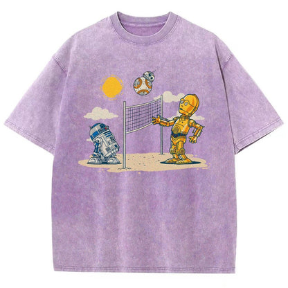 A New Serve Vintage Distressed T-shirt