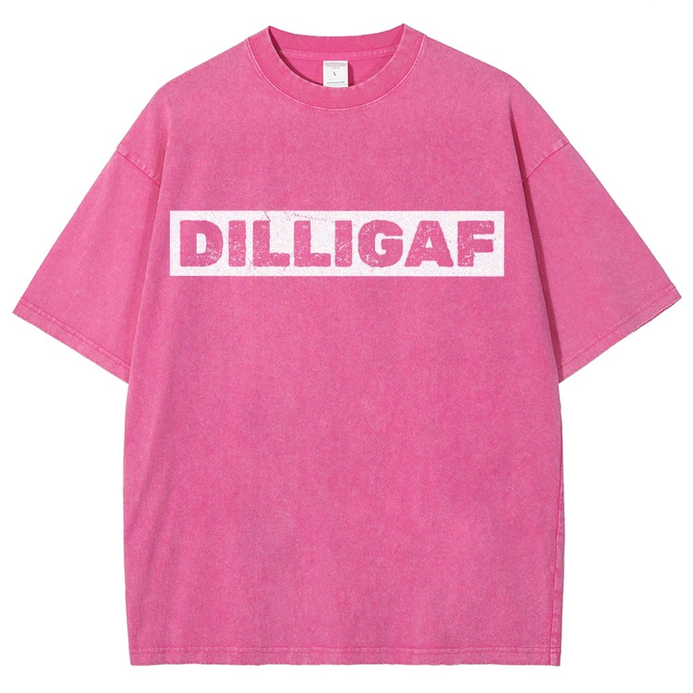 DILLIGAFF - Do I Look Like I Give A F... Vintage Distressed T-shirt