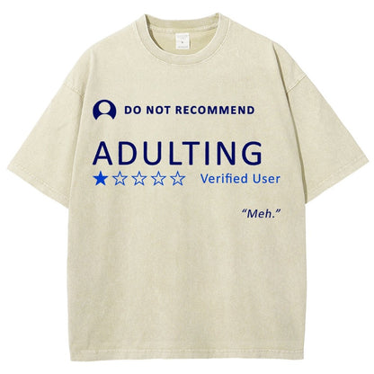 Verified Review Vintage Distressed T-shirt