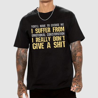 Emotional Constipation Geek T-Shirt