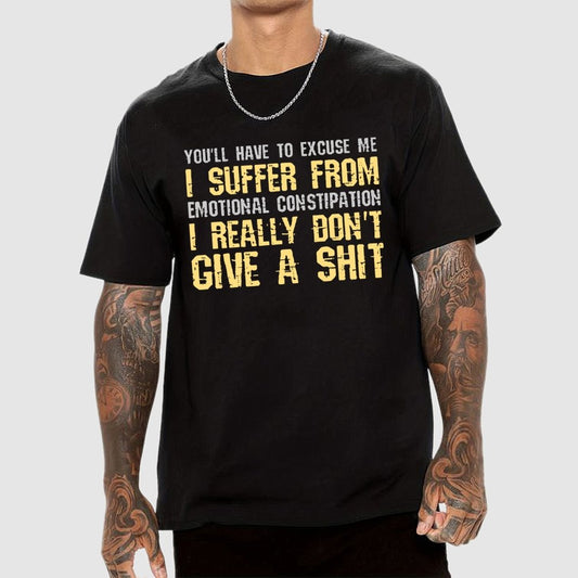 Emotional Constipation Geek T-Shirt