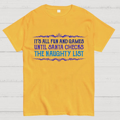The Naughty List Geek T-Shirt