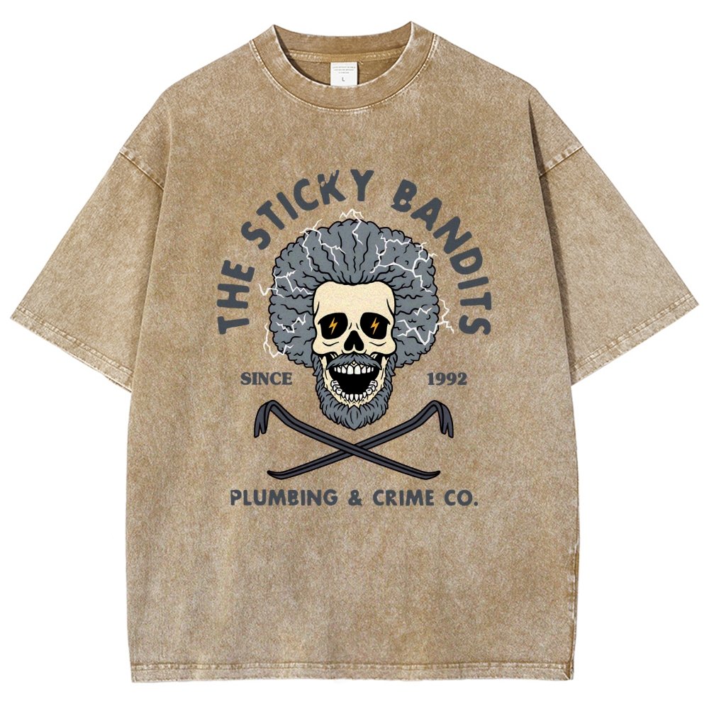 The Sticky Bandits Vintage Distressed T-shirt