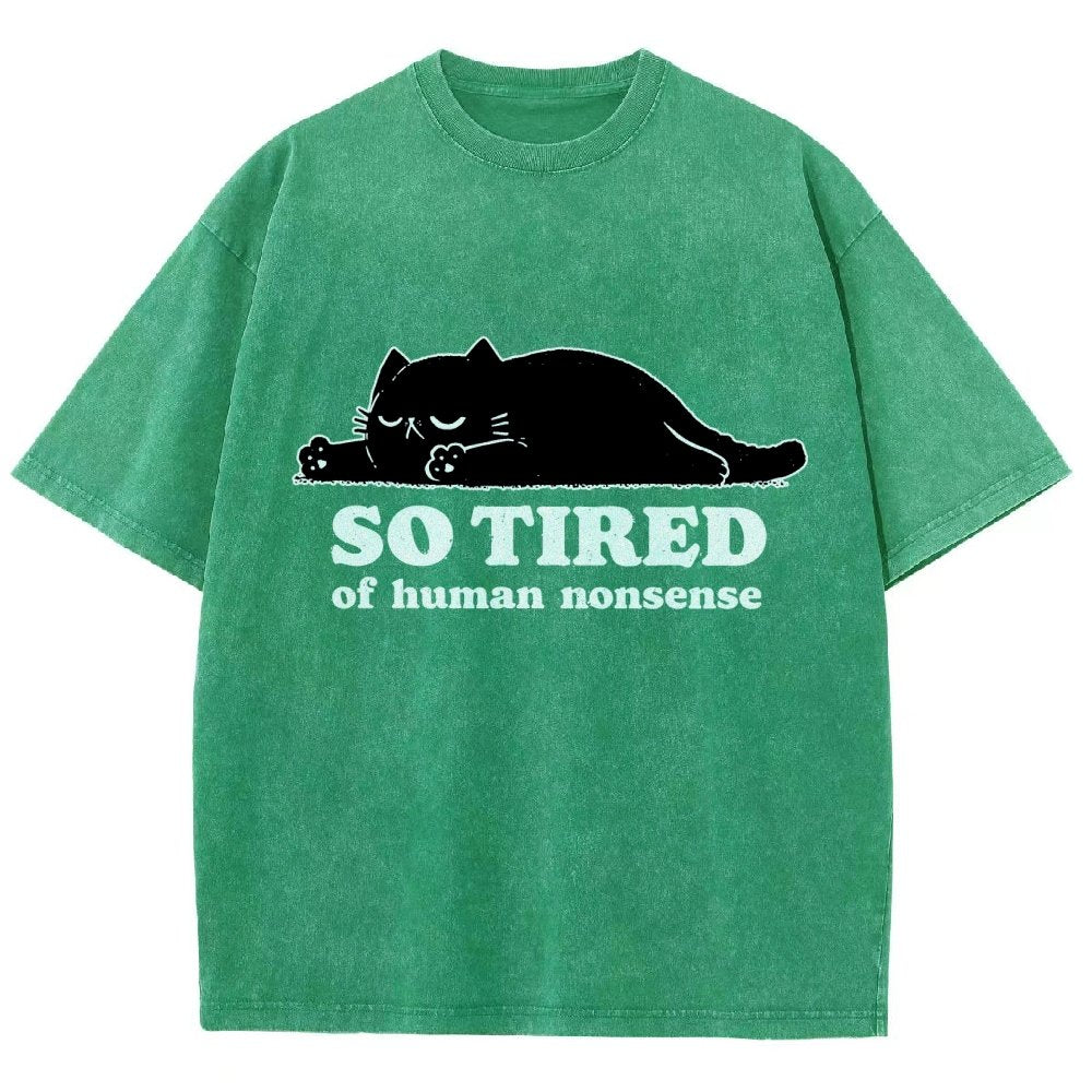 So Tired Vintage Distressed T-shirt