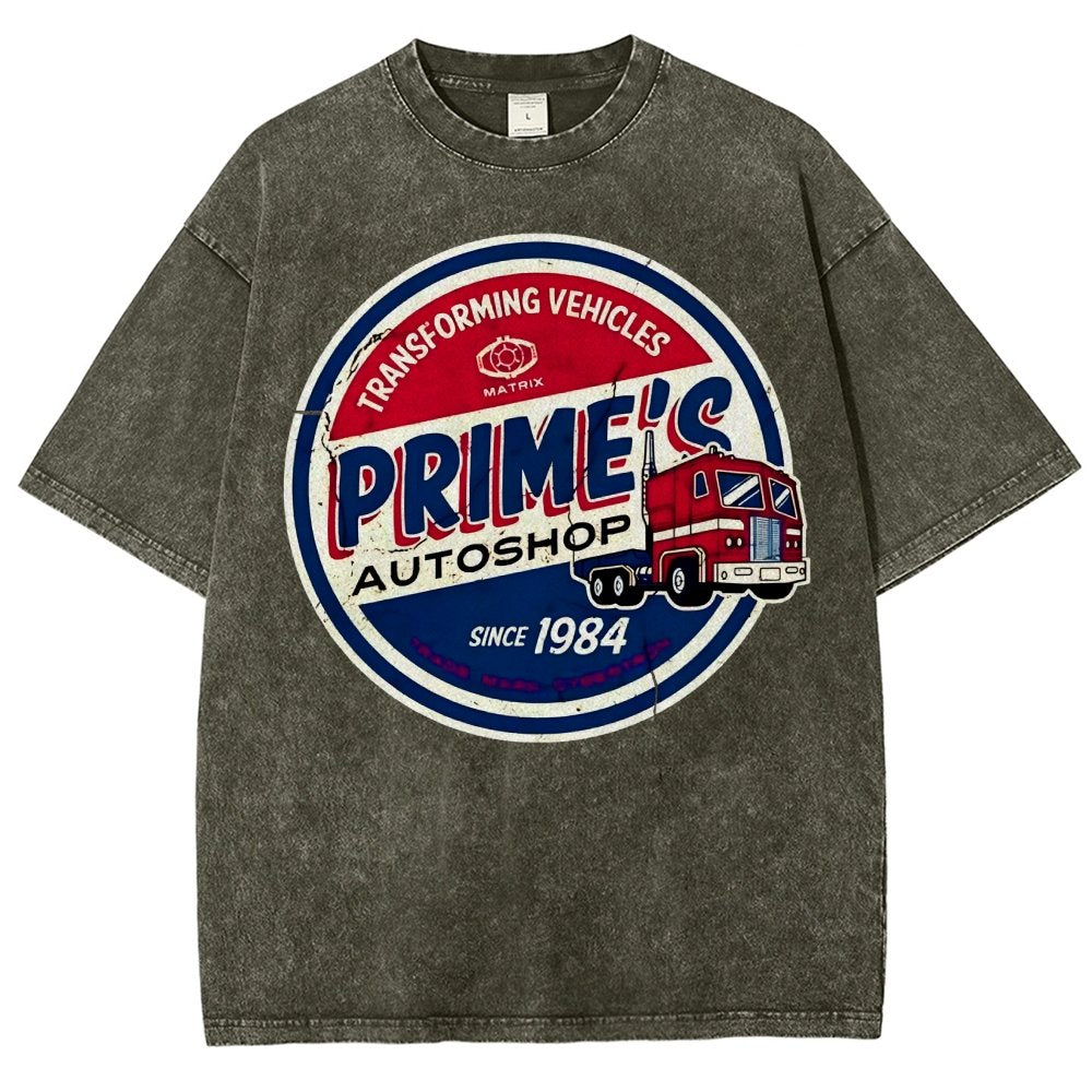 Auto Repair Shop Vintage Distressed T-shirt