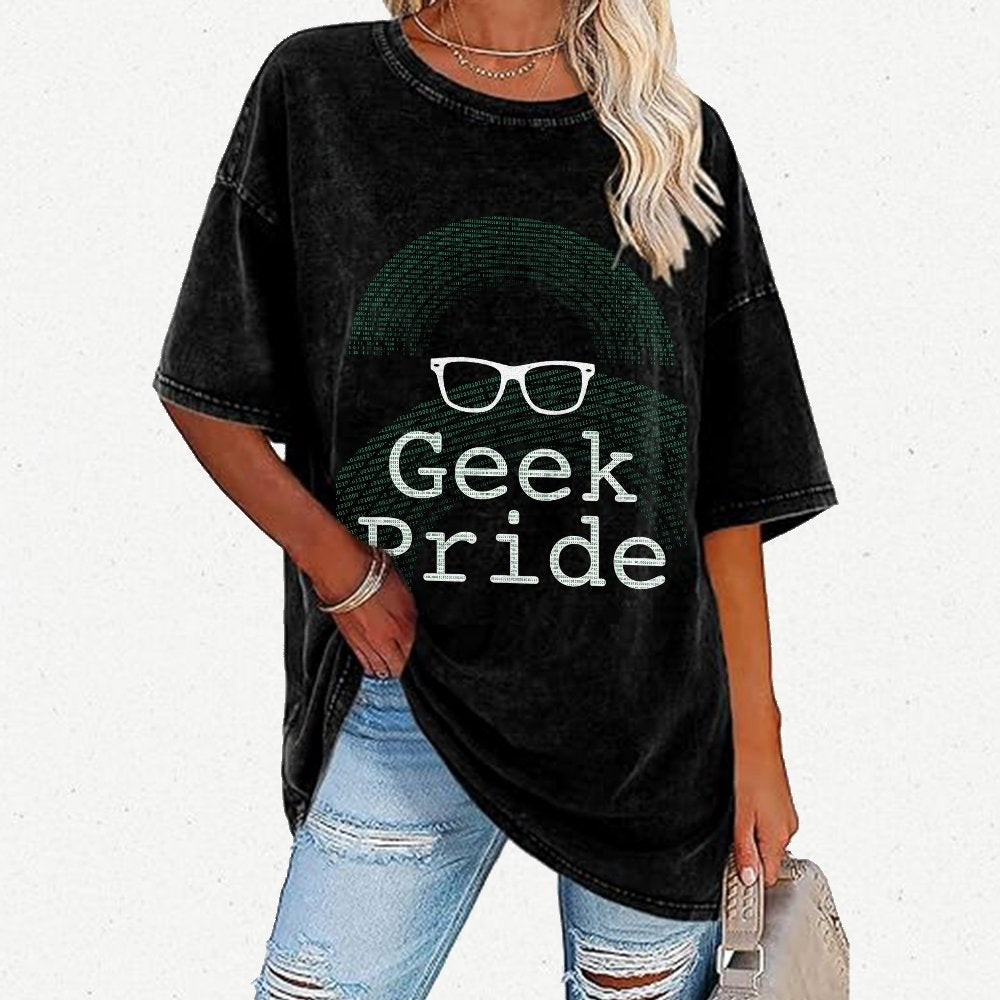 Geek Pried Vintage Distressed T-shirt