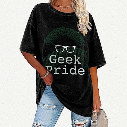 Geek Pried Vintage Distressed T-shirt
