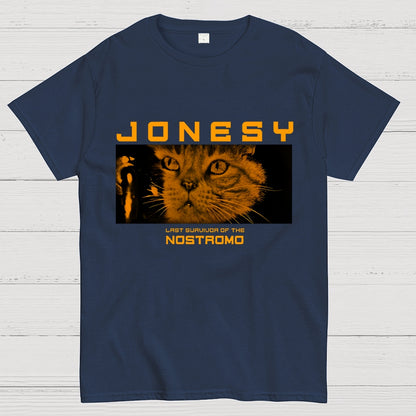 Jonesy Nostrocat Space Survivor Geek T-Shirt