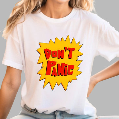 Don't Panic！Geek T-Shirt