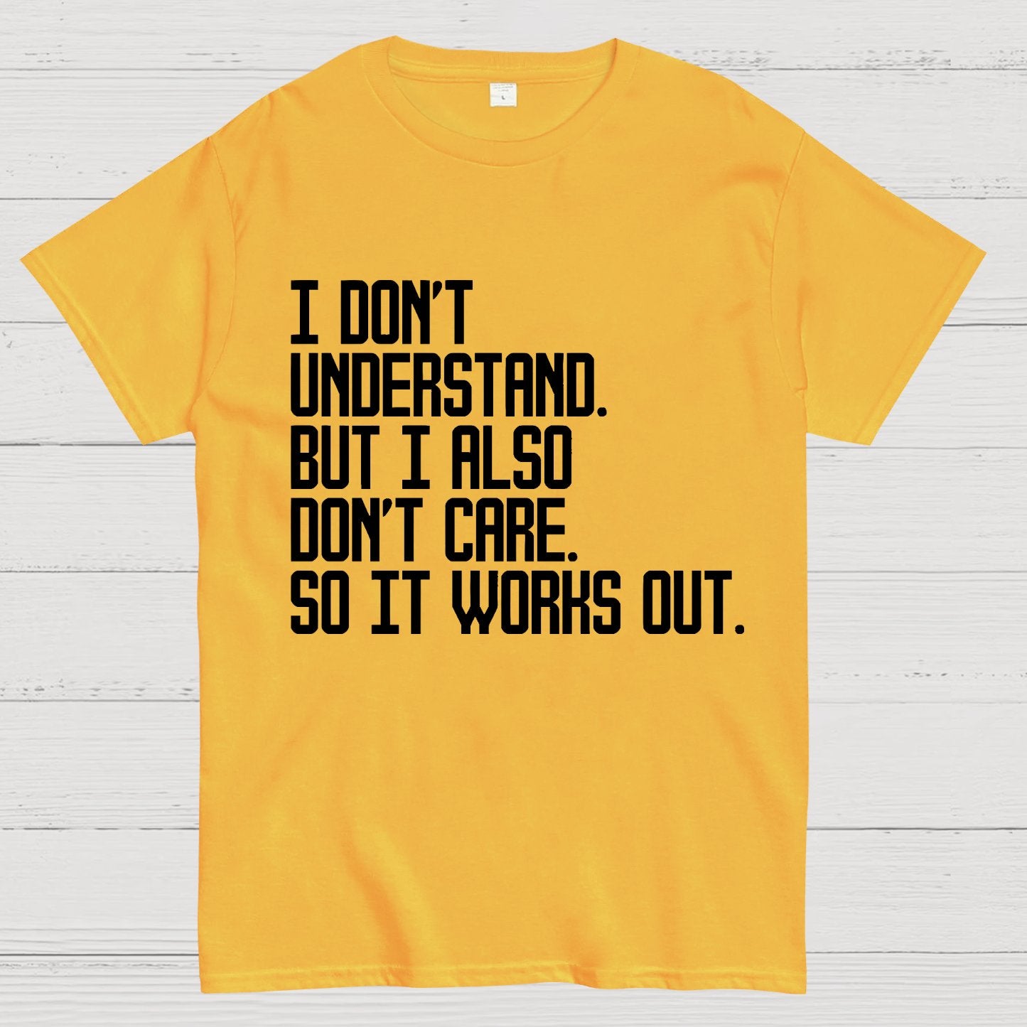 I Don't Understand Geek T-Shirt