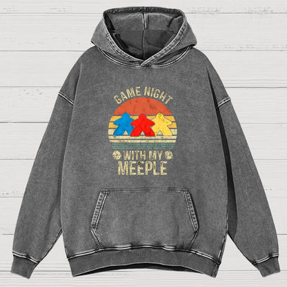 Board Game Vintage Distressed Hoodie