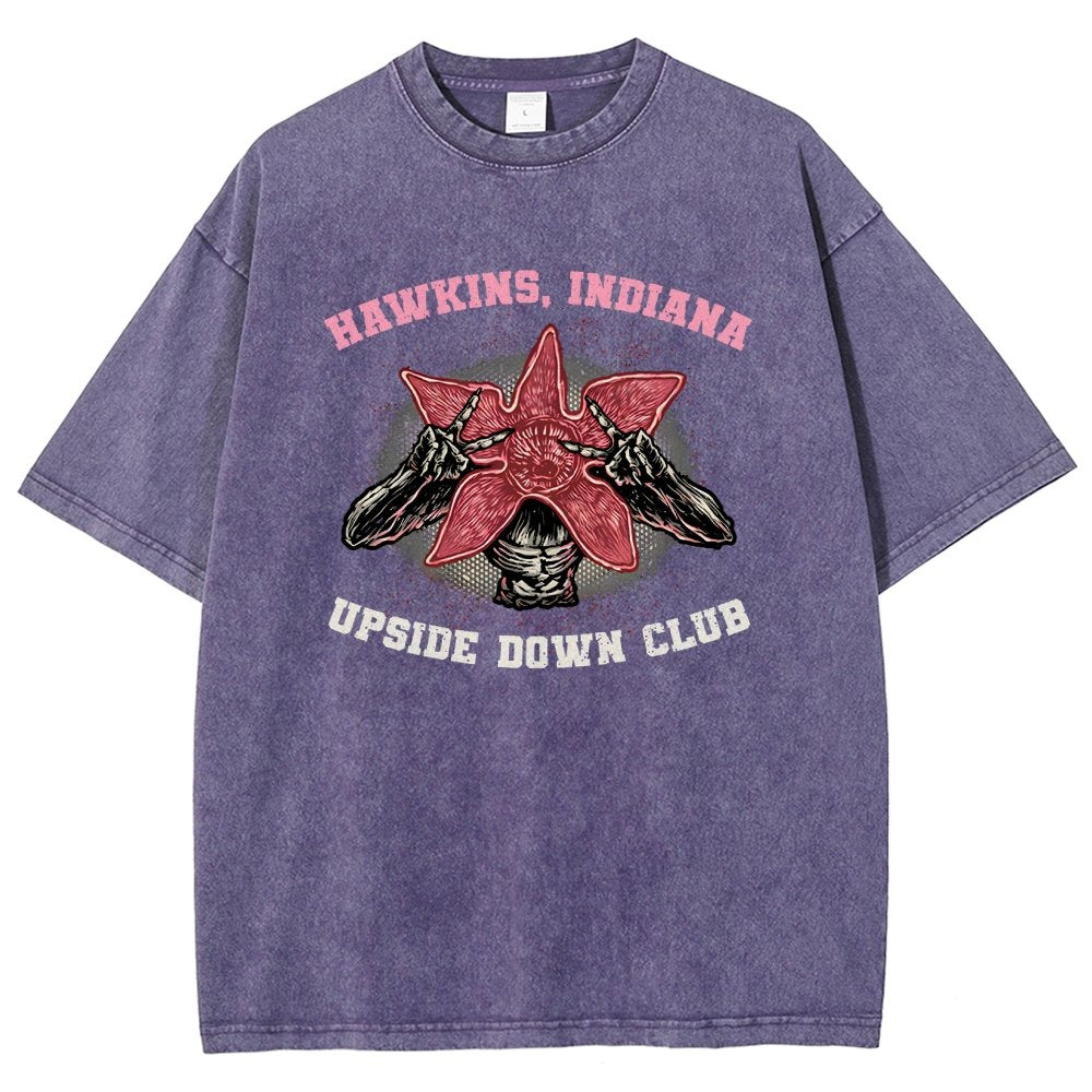Upside Down Club Vintage Distressed T-shirt