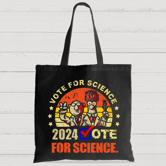 2024 Vote for Science Casual Classic Canvas Bag