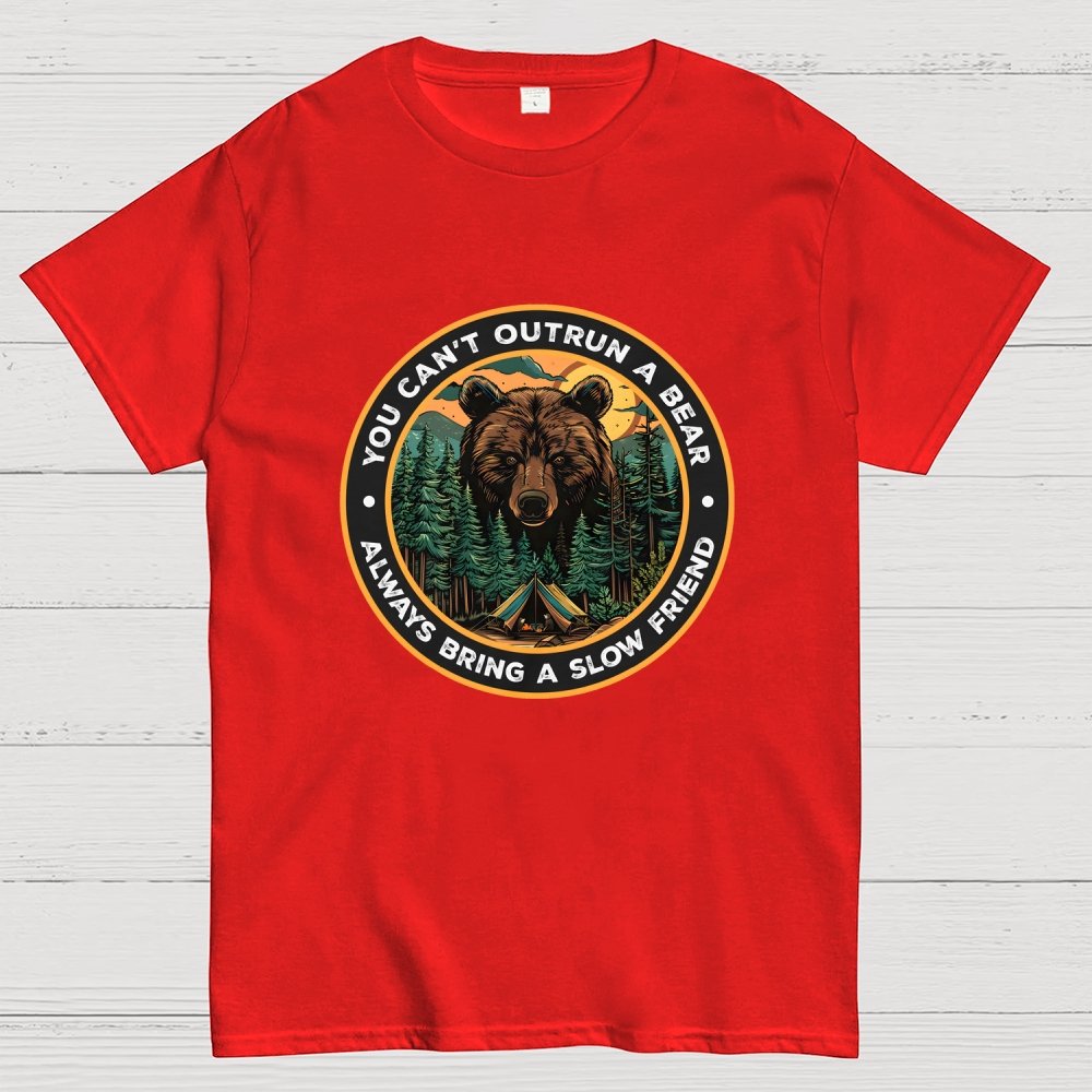 You Can't Outrun A Bear Geek T-Shirt