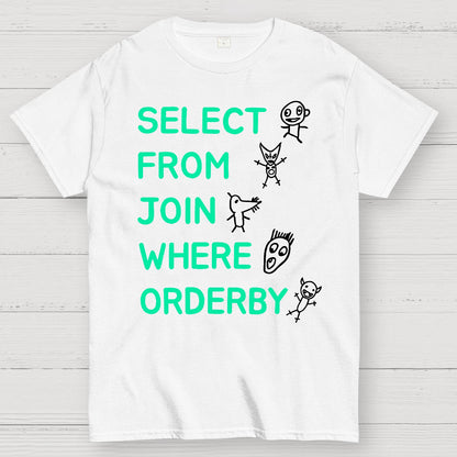 Sql Operators Geek T-Shirt