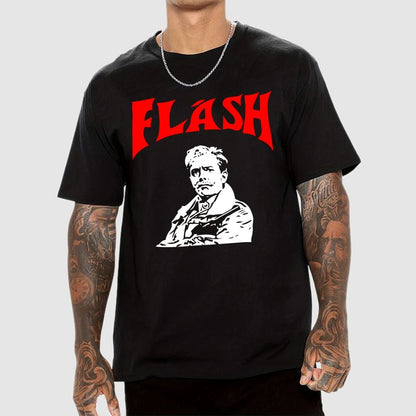Mystery Hero Flash Spoof Ringer Unisex Geek T-Shirt