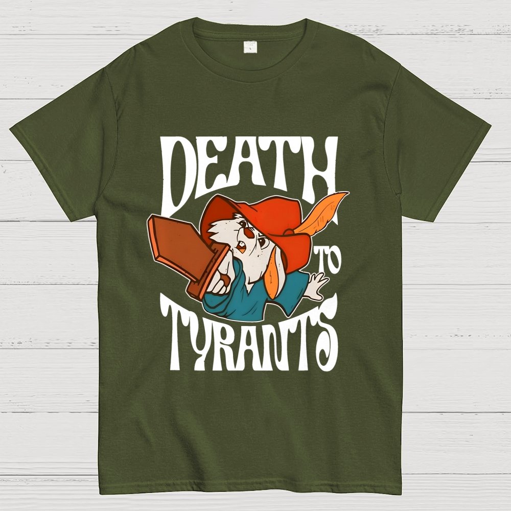 Skippy Rabbit Death To Tyrants Unisex Geek T-Shirt