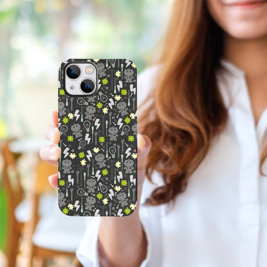Space Planet Stick Figure Phone Cases