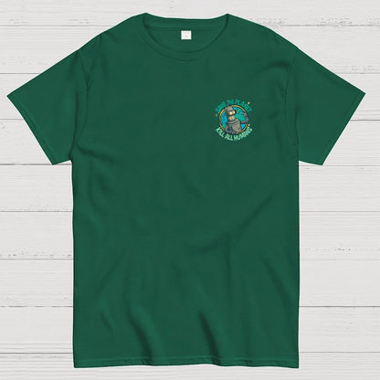 Yippee-Ki-Yay Front And Back Printing Geek T-Shirt