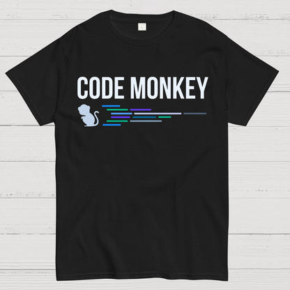 Developer Code Monkey Geek T-Shirt