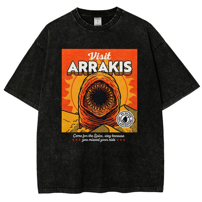Come For The Spice Vintage Distressed T-shirt
