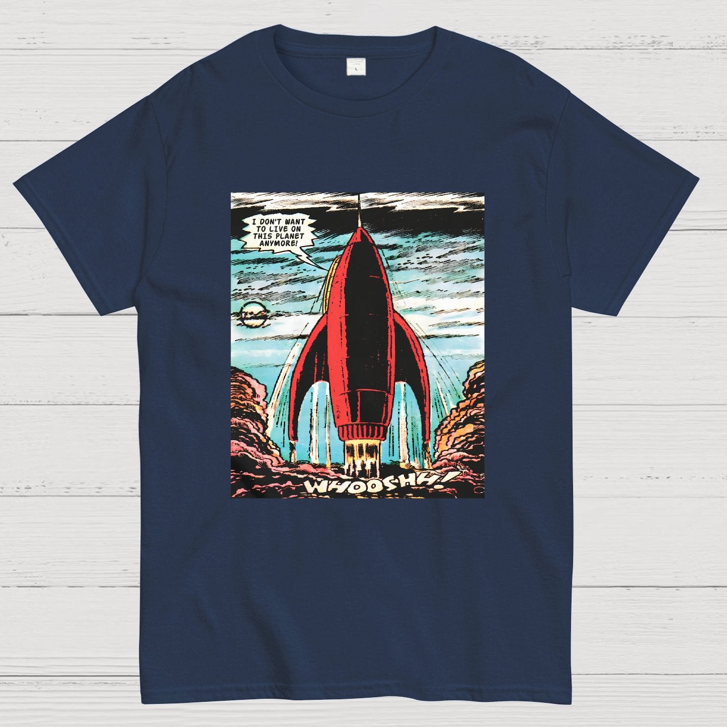 I Don't Want To Live On This Planet Anymore Geeky T-Shirt