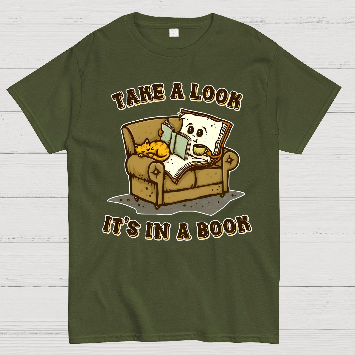 It's In The Book Geek T-Shirt