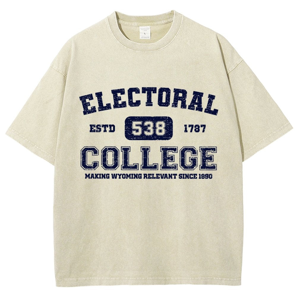 The Electoral College Vintage Distressed T-shirt