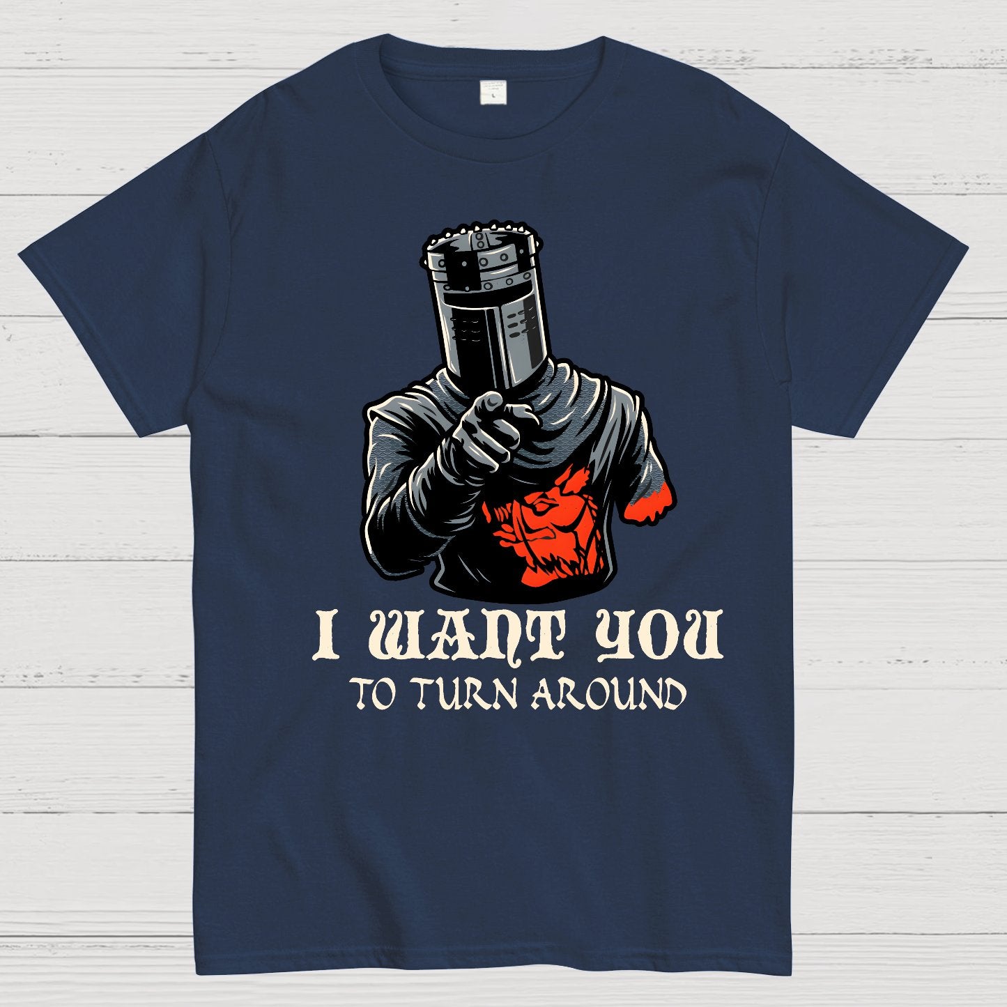 I Want You To Turn Around Geek T-Shirt